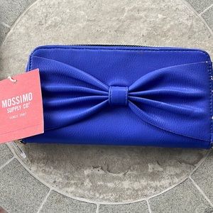 Mossimo Supply CO - Cobalt Blue Wallet with Cellphone insert